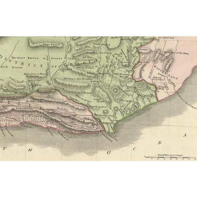 Paper North & South Africa Double Map, 1825 For Sale - Image 7 of 14