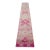 1970s Runner Rug Kurdish Turkish Hand-Knotted Narrow Hallway Decor Magenta 2x11 Ft Approx For Sale