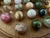 1990s Vintage Wooden Peg Solitaire Game Set 37 Semi Precious Gemstone Mineral Marbles For Sale - Image 5 of 15