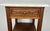 Antique French Oak Bedside Table with Marble Top For Sale - Image 6 of 9