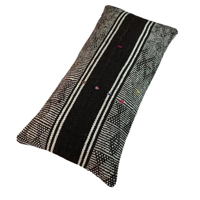 Vintage Turkish Kilim Cushion Cover, 1970s, in Flawless conditions. Designed 1970 to 1979