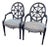 Pair of Ethan Allen Spider Back Chairs For Sale