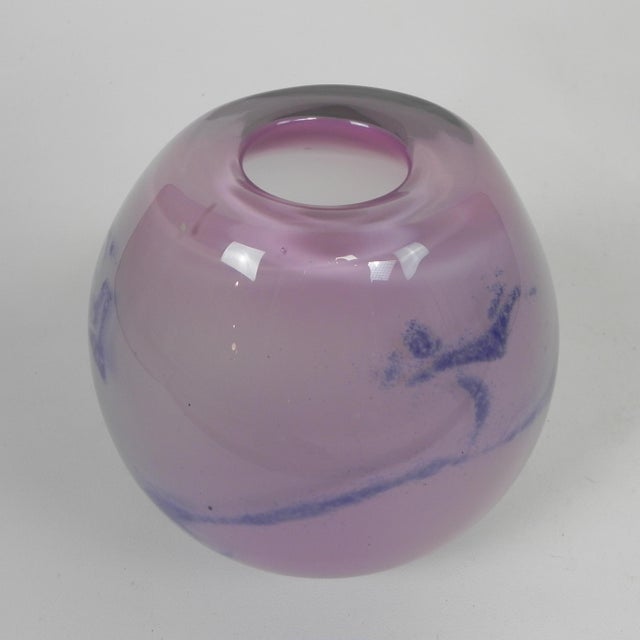 1970s Vintage Thick-Walled Vase attributed to Severin Brørby, 1970s For Sale - Image 5 of 10
