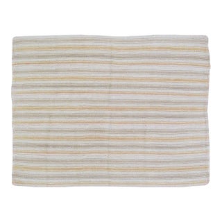 Vintage Turkish Hand Knotted Flatweave Kilim, 4'5x5'7 For Sale