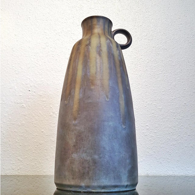 Mid-Century Modern Rare Ceramano 'Tundra' Vase by Hanns Welling For Sale - Image 3 of 10