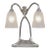 Bousquet & Bloch & Degue French Art Deco Double-Arm Table Lamp 1930s - Pinecone Glass For Sale