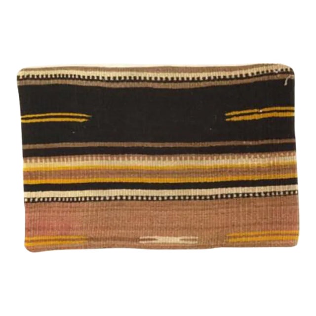 Vintage Hand Knotted Pillow For Sale