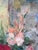 1920s Wladimir Bitschkowsky, Colorful Floral Still Life with Roses, 1920s, Oil Painting on Canvas, Framed For Sale - Image 5 of 15