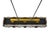 Mid-Century Modern Scandinavian Pendant Lamp in Brass with Lacquered Steel and Glass, 1960s For Sale - Image 10 of 14