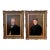 Pair of Signed Hungarian Portrait Paintings Attributed to F. Petkó Zsigmond, Dated 1906–1907 For Sale