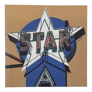 Original Robert Cottingham 'star' Pre Production Sample Lithograph - Fox Edition For Sale