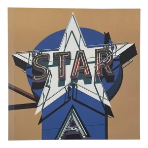 Original Robert Cottingham 'star' Pre Production Sample Lithograph - Fox Edition