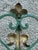 Single 2 Bulb Tole Toleware Italian Gilt and Verdigris Sconce , Italy For Sale - Image 10 of 11
