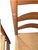Vintage American Tall Ladder-Back Rush Seat Dining Chairs — Set of 3 For Sale - Image 9 of 11