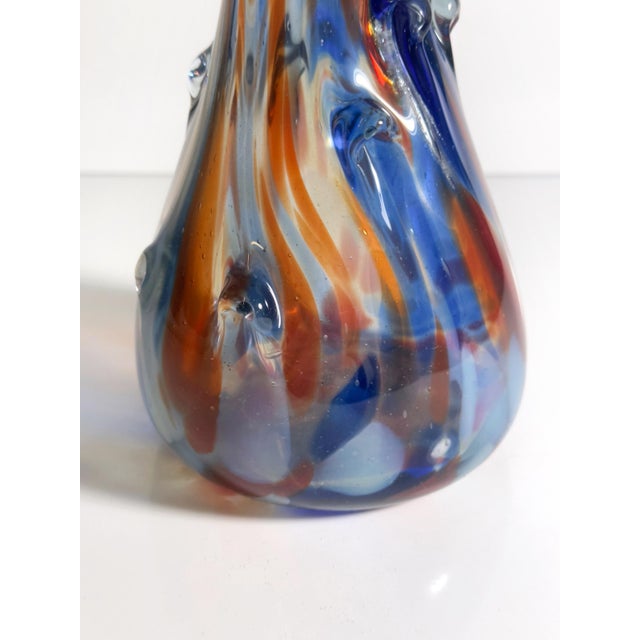 Vintage Speckled Murano Vase, 1970s For Sale - Image 4 of 7
