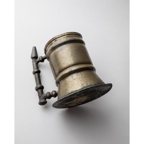 Vintage Brass Beer Mug, 1940s For Sale - Image 9 of 11