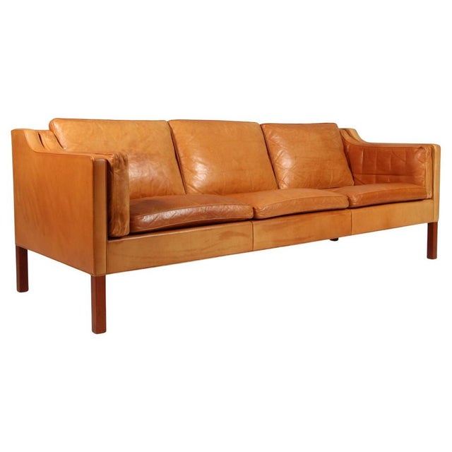 Model 2213 3-Seater Sofa attributed to Børge Mogensen for Fredericia For Sale - Image 10 of 10