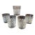 1970s Lalique Napsbury Crystal Double Old Fashioned Glasses - Set of 5 For Sale