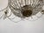Brown Hot Air Balloon Chandelier with Pendants and Bronze Frame For Sale - Image 8 of 9
