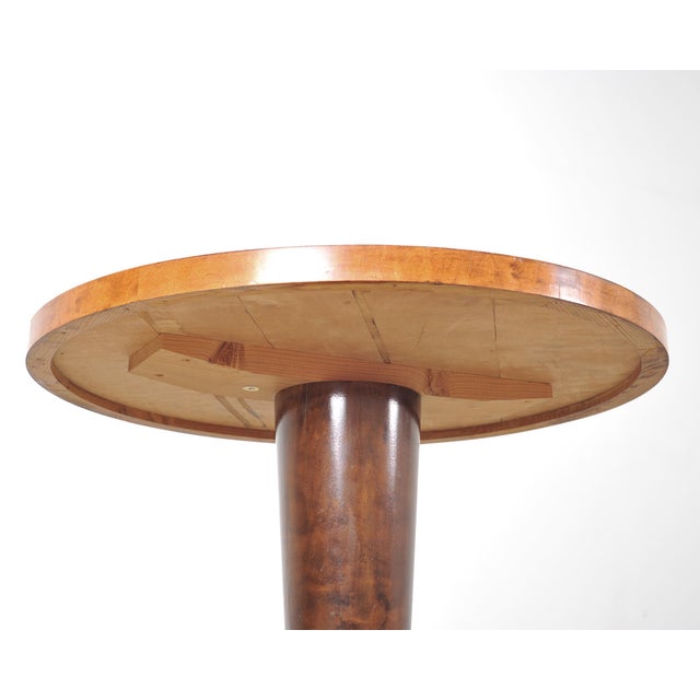 Carrie Bradshaw's Screen Used Burlwood Round Center Table For Sale In Sacramento - Image 6 of 18