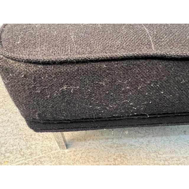 Mid-Century Attribtued to Florence Knoll 'Model 51' Armless Slipper Lounge Chair For Sale - Image 12 of 15