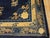 Fascinanting Navy Background and Beige Border Color With Floral-Medallion Design Antique Chinese Peking Gallery Rug For Sale - Image 11 of 11