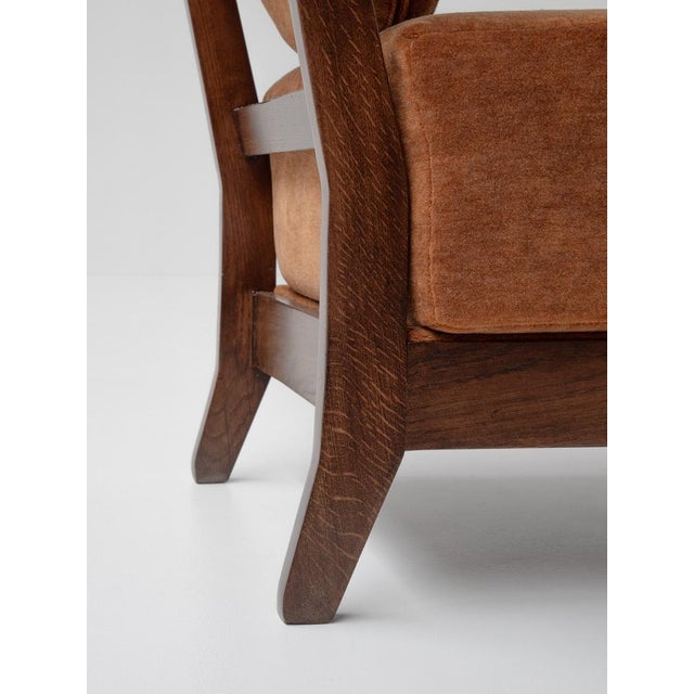 Modernist French Armchair, 1950s For Sale - Image 4 of 11