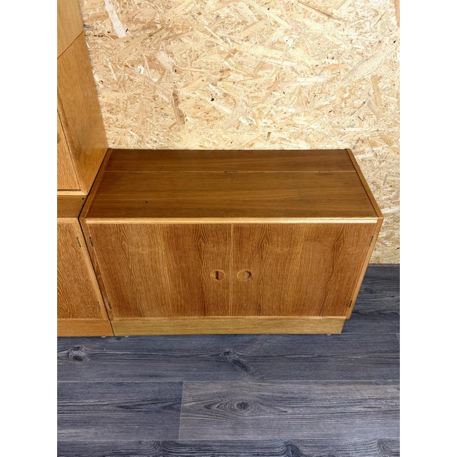Teak Shelving System Wall Unit Bookshelf from Hg Furniture Denmark, 1960s For Sale - Image 8 of 18