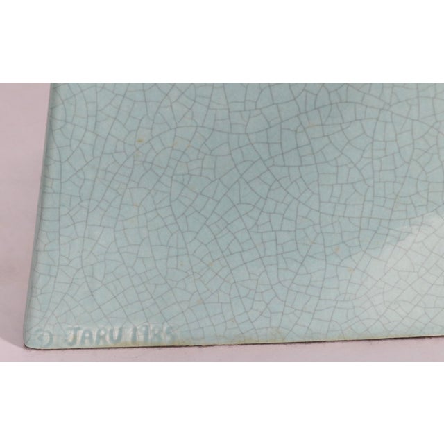 Ceramic Trylon and Perisphere by California Pottery Maker Jaru Circa 1985 For Sale - Image 9 of 15