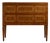 Italian Neo Classic Inlaid Chest in Fruitwood For Sale