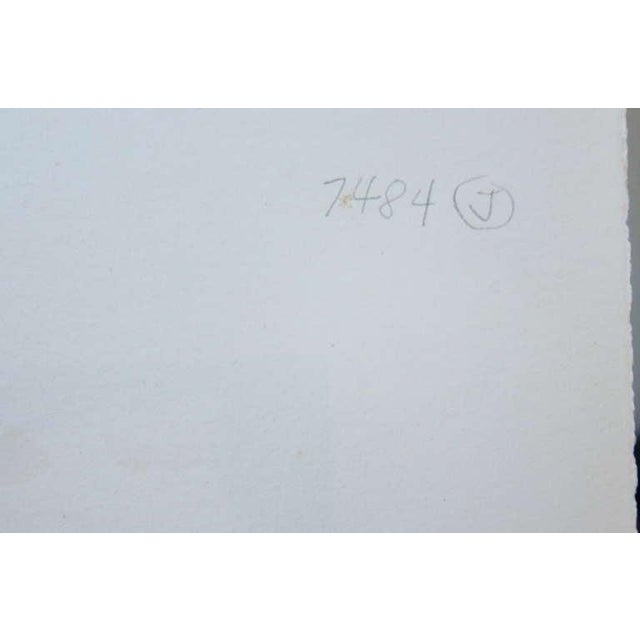 Richard Lindner, Vintage Modern Lithograph Poster 1960s Pop Art Mod Figure Pencil Signed, 1964 For Sale In Miami - Image 6 of 6