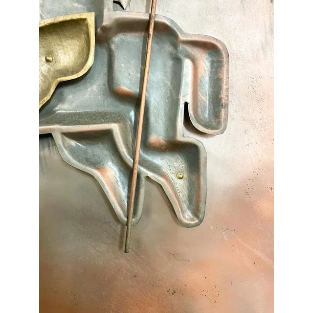 French Copper Horse Plaque For Sale - Image 5 of 8