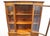 Mid 20th Century Landstrom Furniture Solid Mahogany Traditional Duncan Phyfe Style 44" Bow Front China Cabinet For Sale - Image 5 of 13