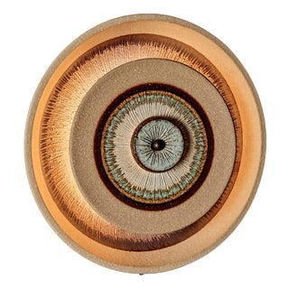 Ceramic Wall Light by Noomi Backhausen and Poul Brandborg for Søholm Denmark 1960 For Sale