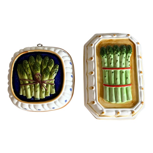 Asparagus Italian Molds, Pair For Sale