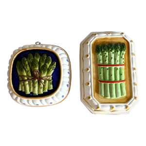 Asparagus Italian Molds, Pair