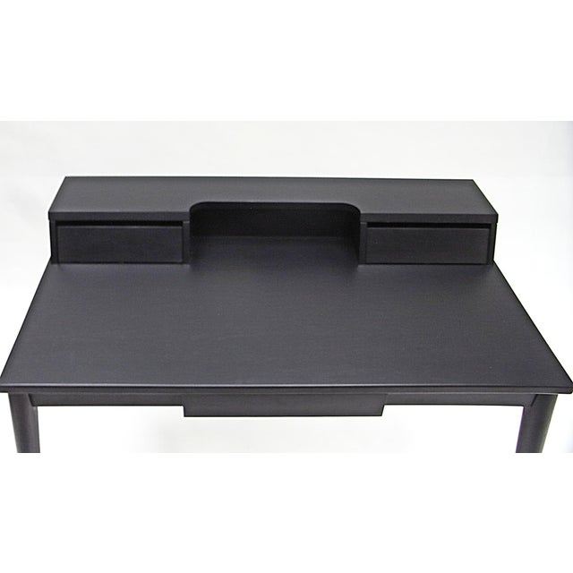 Black Vintage Writing Desk in Oak from Gunter Lambert, 2010s For Sale - Image 8 of 16