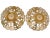 Asian India Floral Enameled Brass Decorative Bowls - a Pair For Sale - Image 3 of 5
