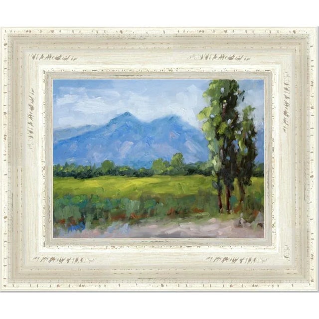 Green Carson Valley, Contemporary Landscape Oil Painting For Sale - Image 8 of 9