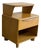 Heywood Wakefield Maple Nightstand Wooden End Table Bedside Storage Mid-Century Modern 1950s For Sale