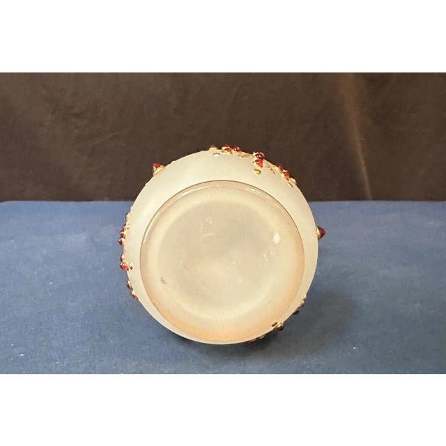 Art Nouveau 19th Century Austrian Jeweled Perfume Bottle For Sale - Image 3 of 6