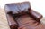 2000 - 2009 Vintage Old Hickory Tannery Brown Leather Chaise Lounge Chair, Feather Cushions For Sale - Image 5 of 18