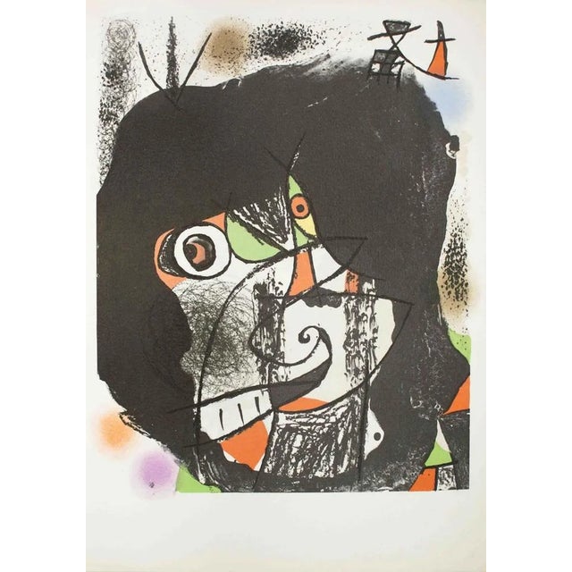 Les Revolutions Sceniques du XX Siecles - Original Lithograph by Joan Mirò 1975 For Sale