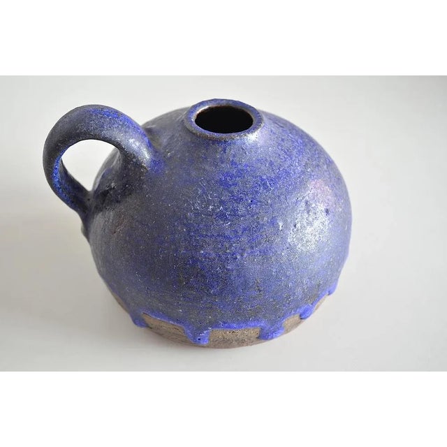 1970s Vintage German Ceramic Vase by Rudi Stahl For Sale - Image 5 of 5