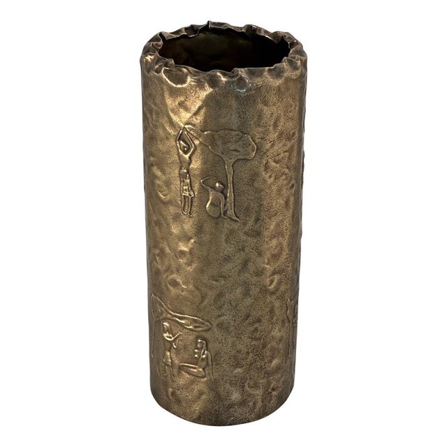 Brutalist Umbrella Stand by Angelo Bragalini, 1960s For Sale - Image 10 of 10