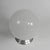 Art Deco Ceiling Lamp with Round Glass Globe, 1930s For Sale - Image 3 of 7
