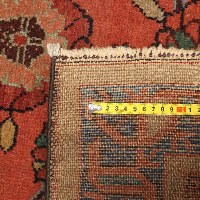 Textile Lilian Rug in Cotton and Wool, Iran For Sale - Image 7 of 8