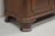 Vintage Chippendale Style Carved Mahogany Server Buffet With Bar Interior For Sale - Image 9 of 10
