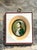 Vintage German Hand-Painted Portrait For Sale - Image 9 of 12