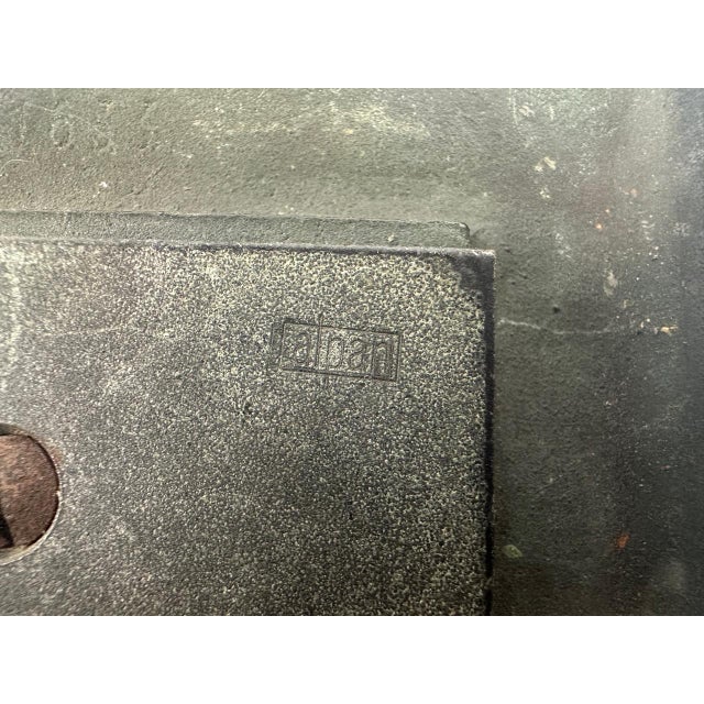 Metal Brutalist Bronze Push and Pull Alpana Door Handle, 1970s For Sale - Image 7 of 10